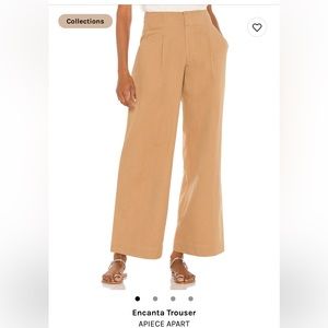 REVOLVE Apiece Apart Wide-Leg Khakis size 6 (Fits like 8)